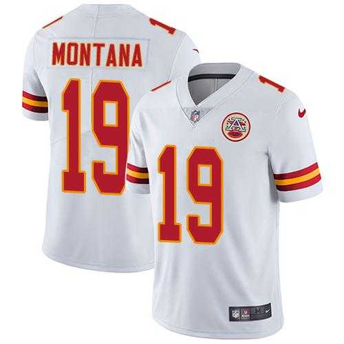 Nike Kansas City Chiefs #19 Joe Montana White NFL Vapor Untouchable Limited Jersey,We sell and wholesale Nike Kansas City Chiefs #19 Joe Montana White NFL Vapor Untouchable Limited Jersey on line form chian!